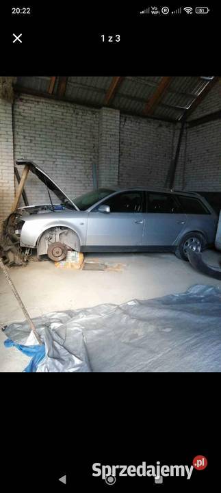 Części Audi A6 C5 2002 quattro Rok produkcji 2002 Chełm