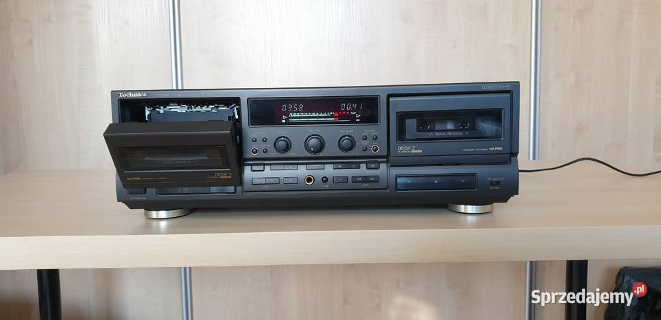 TECHNICS STEREO DOUBLE CASETTE DECK RSTR 979 małopolskie Nowy Sącz