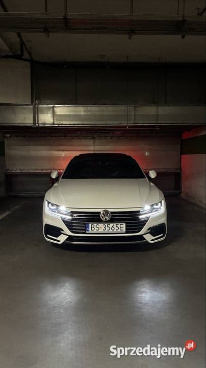 Volkswagen Arteon RLine 20 TSI DSG 190 Salon biały