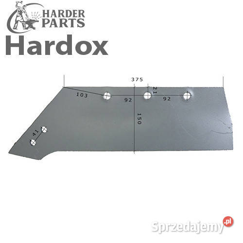 Lemiesz 300ha HARDOX 1023020569L do pługa nieuszkodzony Suwałki sprzedam