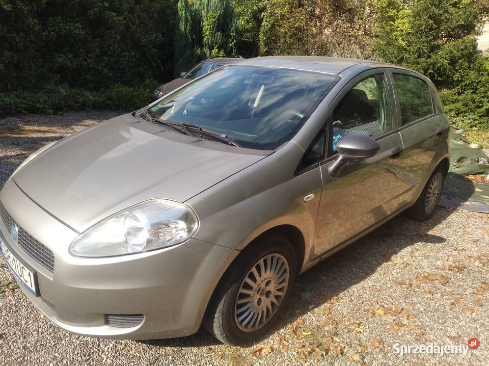 FIAT PUNTO GRANDE 2007 14 5 drzwi kujawsko-pomorskie Brodnica