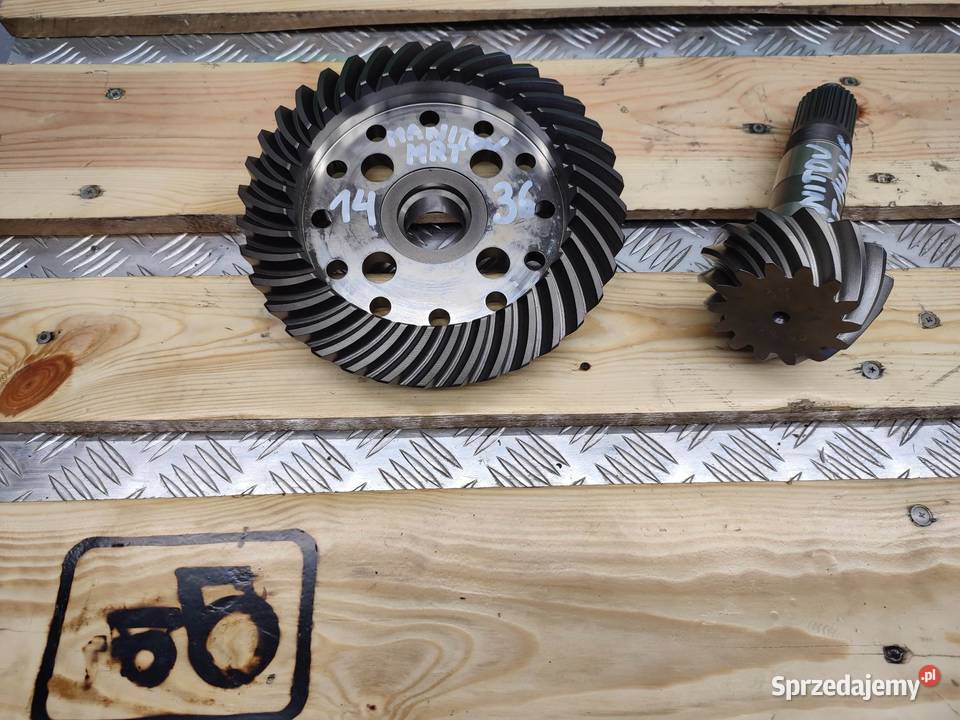 Wałek ataku Koło talerzowe 14x36 Manitou MRT Wilkowo