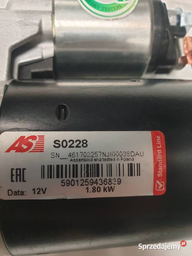 Rozrusznik nowy do BMW m57n2 30d x5 e70 n47 20d mazowieckie Sokołów Podlaski