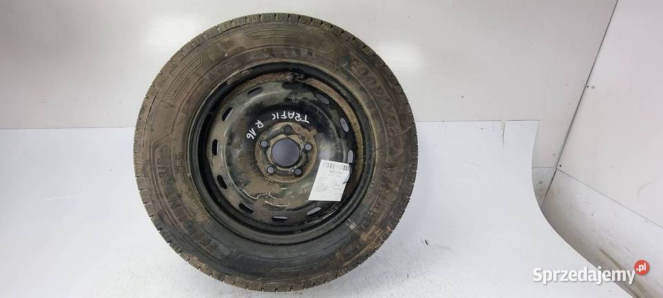 KOŁO DOJAZDOWE RENAULT TRAFIC III Lipno