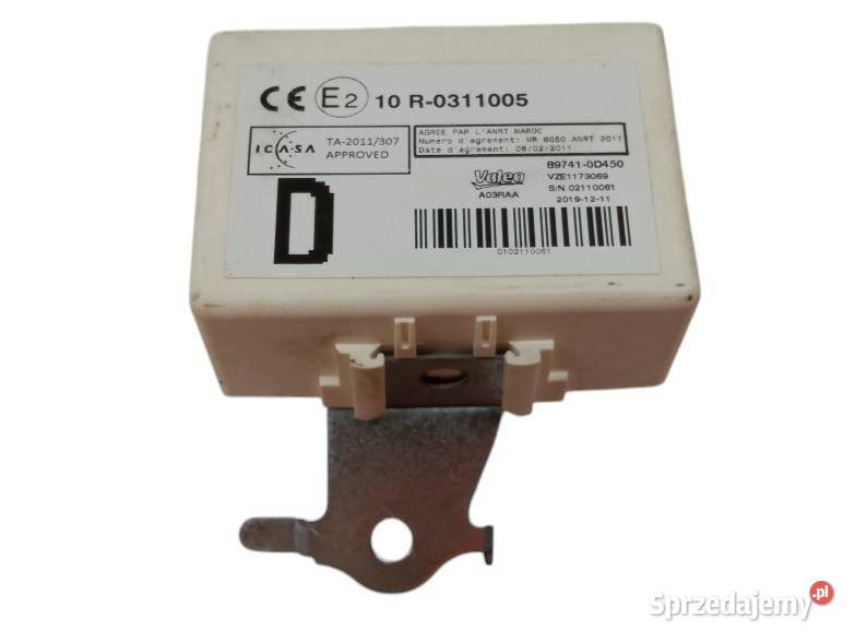MODUŁ ZAMKA 897410D450 10R0311005 Toyota Yaris