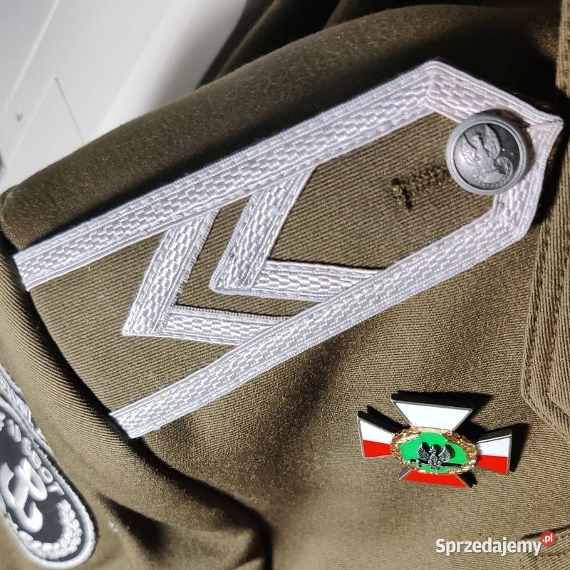 Obszycia pagonów na mundurach WP SW i PSP Krawiectwo Kielce