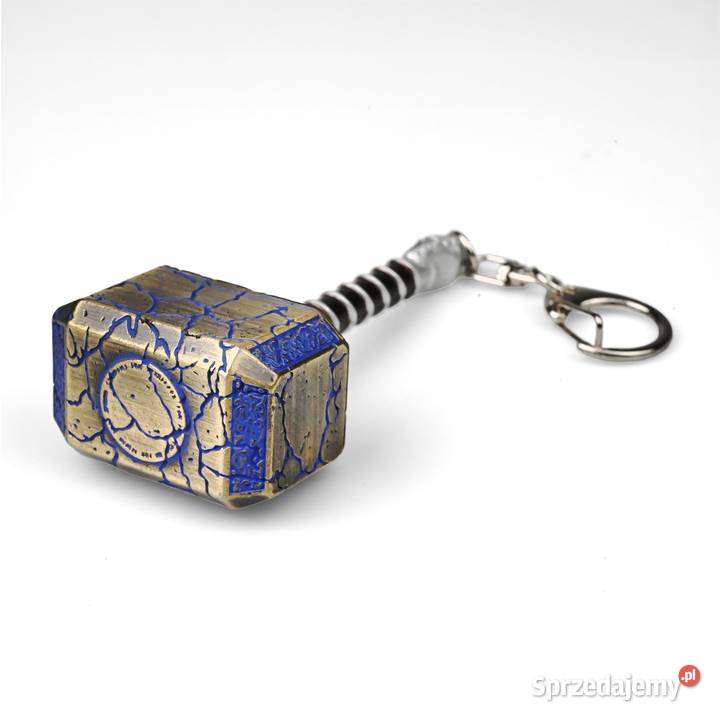 Thors Hammer 6 Metal Brelok Marvel Kultura i Rozrywka