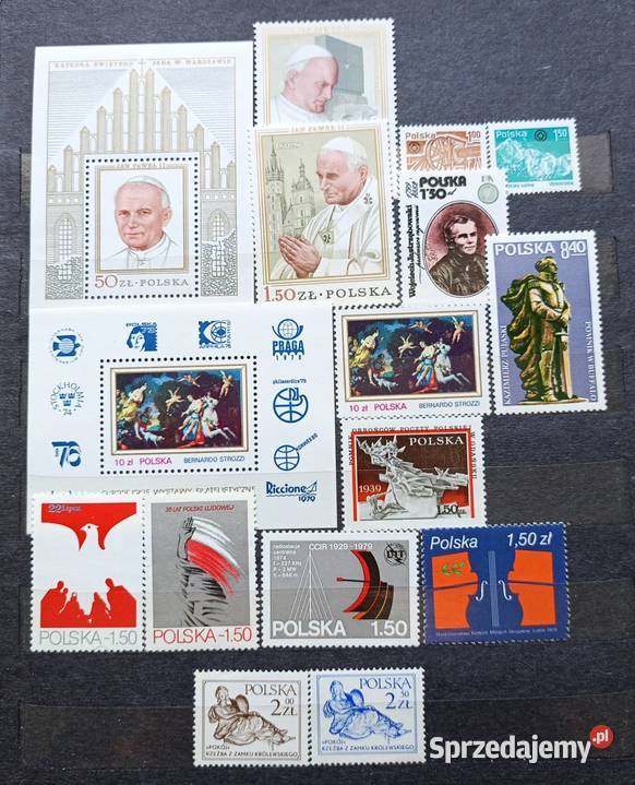 Znaczki polskie 1979 czyste Leźnica Wielka-Osiedle