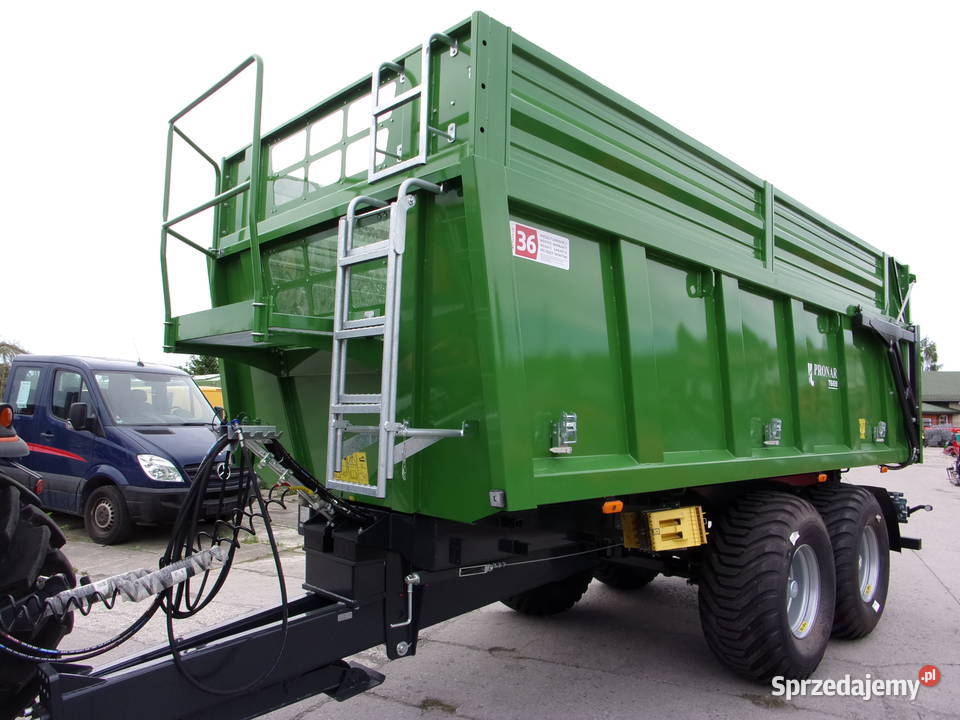 NOWA Przyczepa rolnicza skorupowa T669 PRONAR w Przyczepy rolnicze łódzkie Opoczno