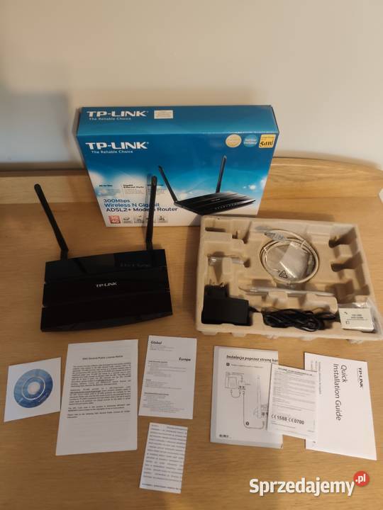 Router TPLINK TDW8970 ADSL2 modem wifi USB Rzeszów