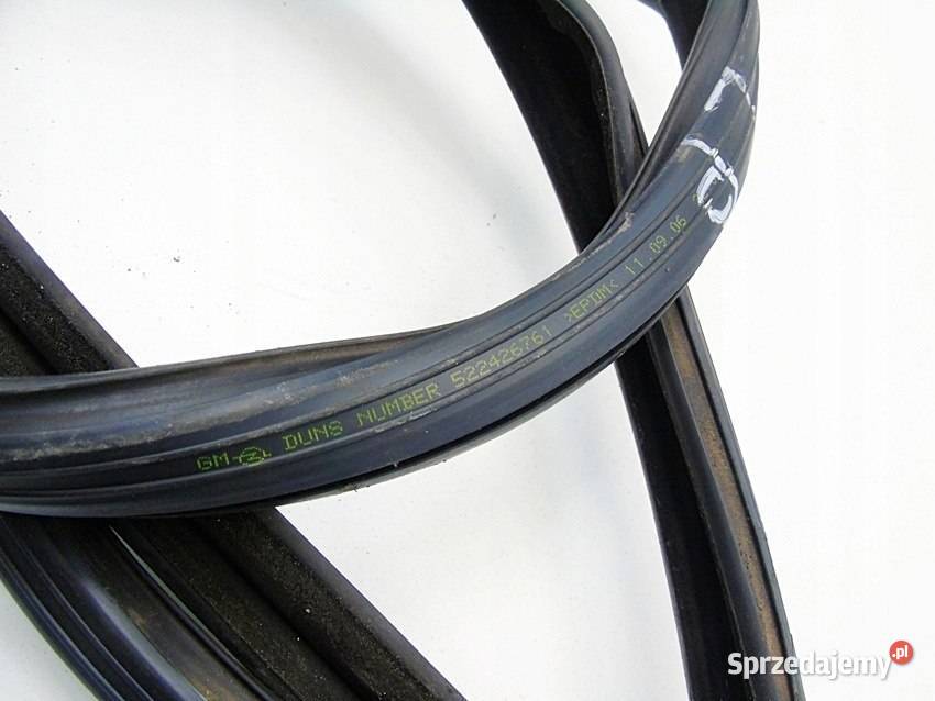 Uszczelka szyby drzwi lewy przód Opel Meriva A Sosnowiec