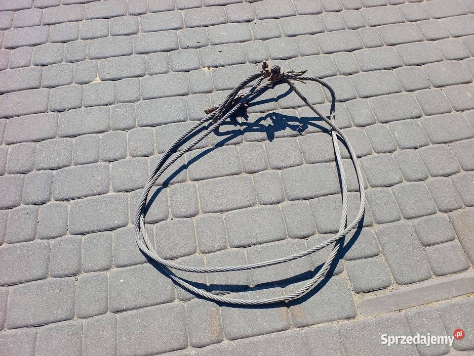 Lina Holownicza Stalowa fi 13mm 50m zawiesie Siostrzytów