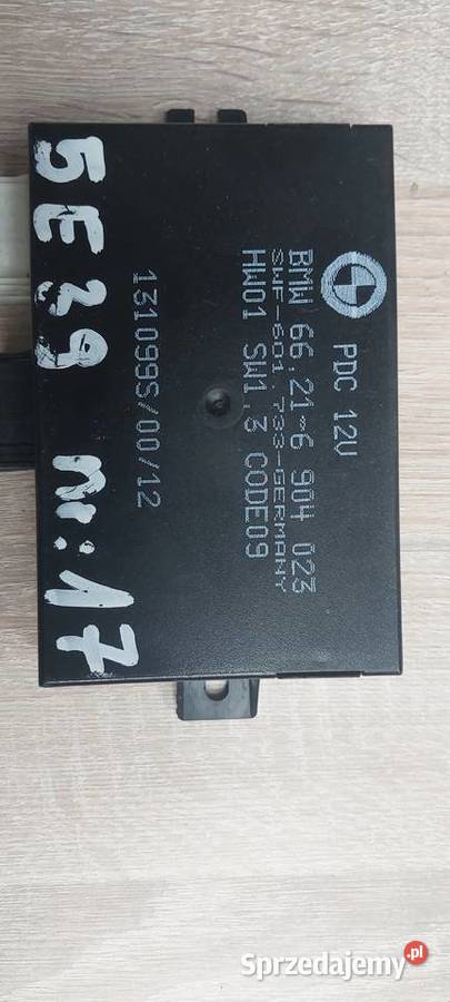 Moduł czujników parkowania BMW 5 E39 66216 904 Szczecin