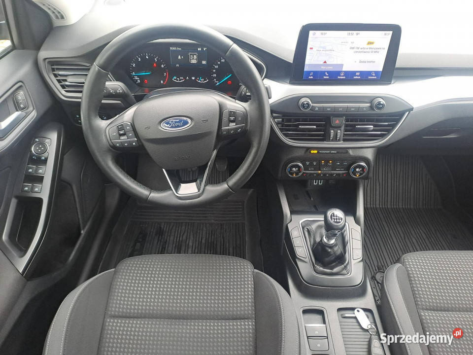 Ford Focus 10EcoBoost 125 rej 2021 Connected mazowieckie Warszawa