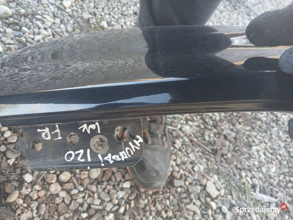 Błotnik przedni prawy Hyundai i20 I lak FR Rok produkcji 2011 Błotniki małopolskie Radłów