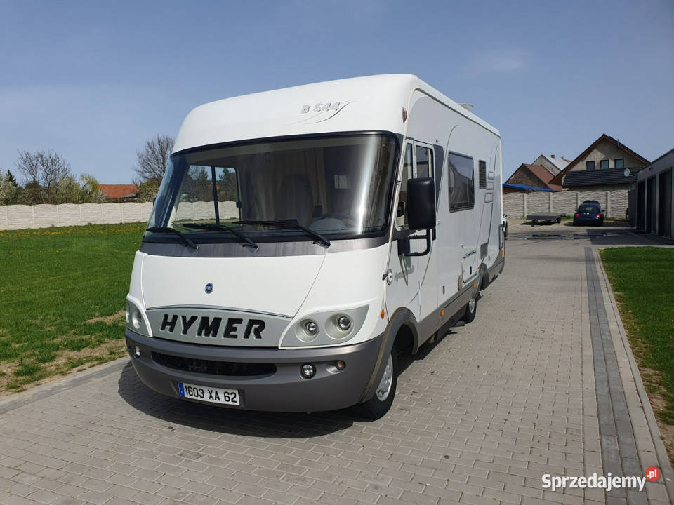 samochody kempingowe Hymer Hymermobil B544 Super Rok produkcji 2006 Strobice