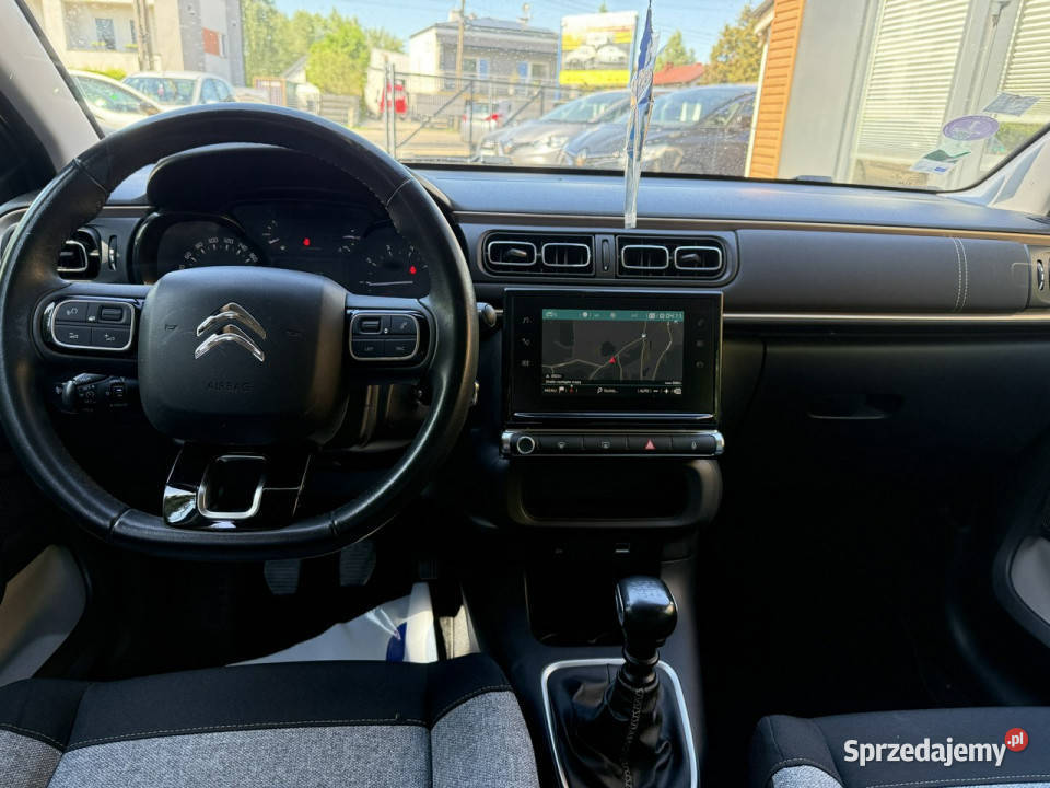 Citroen C3 12 Turbo 76 Tkm Navi Kamera asystent pasa ruchu Częstochowa