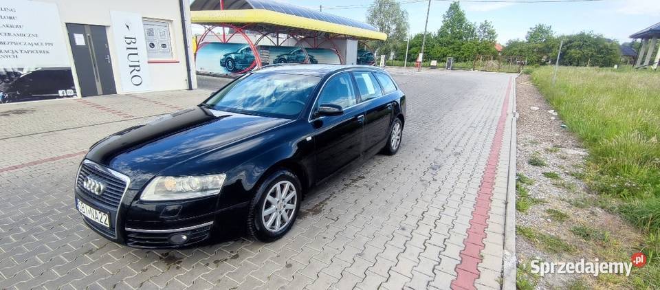 Audi A6 C6 2007 czarny Świętoszówka