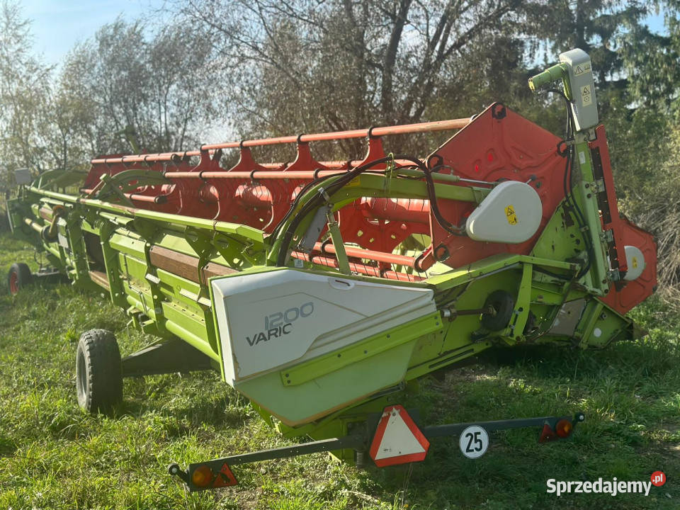 HEDER ZBOŻOWY CLAAS VARIO 1200 z 2013 roku wielkopolskie