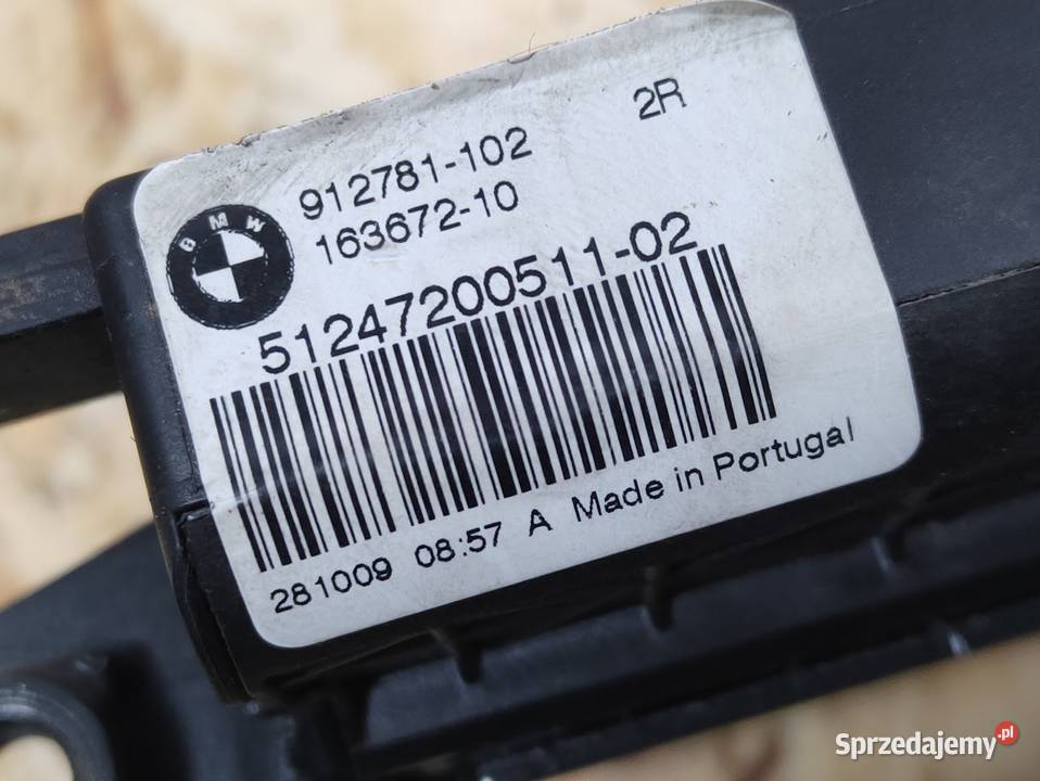 Zamek Klapy Bagażnika BMW X1 E84 51247200511 osobowe Pleszew