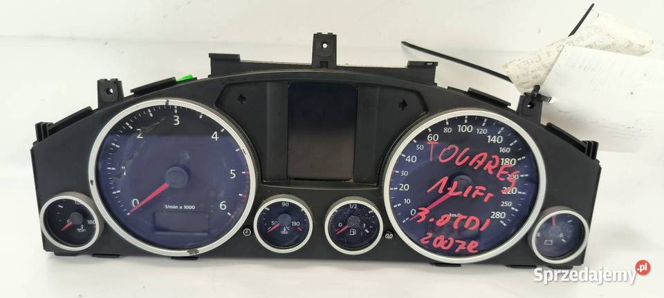 LICZNIK ZEGAR VOLKSWAGEN TOUAREG Lipno