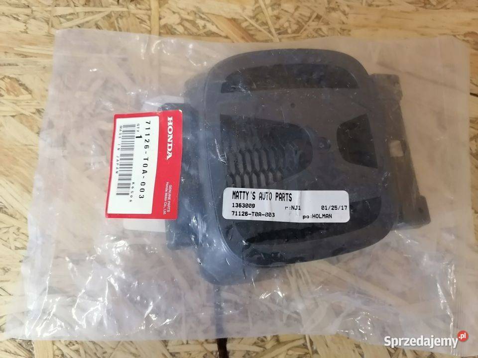 HONDA CRV CRV PODSTAWA EMBLEMATU 71126T0A003 wielkopolskie Pleszew