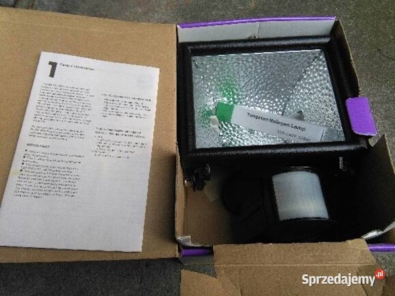 nowa lampa z czujnikiem ruchu Jędrzejów sprzedam