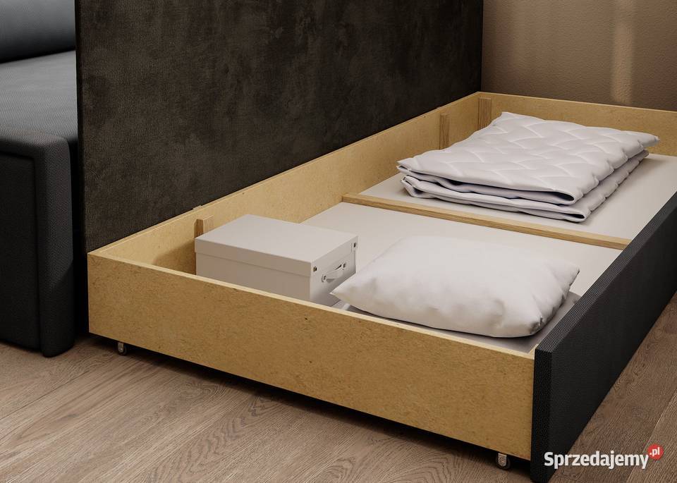 Sofa tapicerowana z funkcją spania łóżko Zielona Góra
