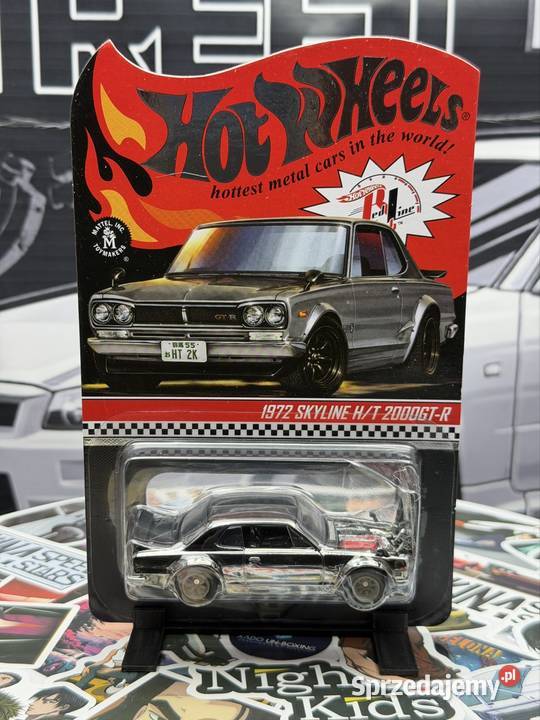 Hot Wheels RLC 1972 Skyline HT 2000GTR Zamac BOX sprzedam