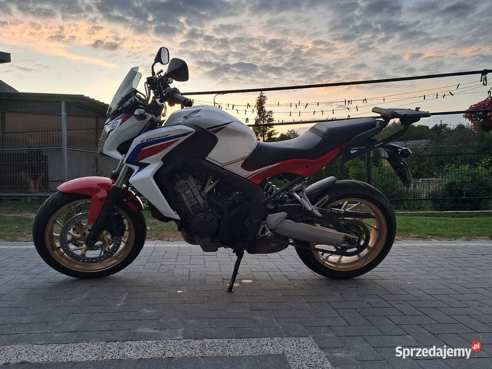 Honda CB 650 F Wtrysk ABS super stan kufry