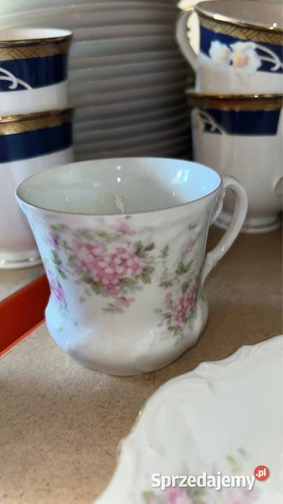 Śląska filiżanka sygnowana numerycznie pomorskie Gdańsk