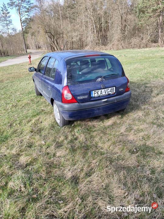 Renault clio ii 12 16v lpg nowe oc przegląd światła przeciwmgielne Clio