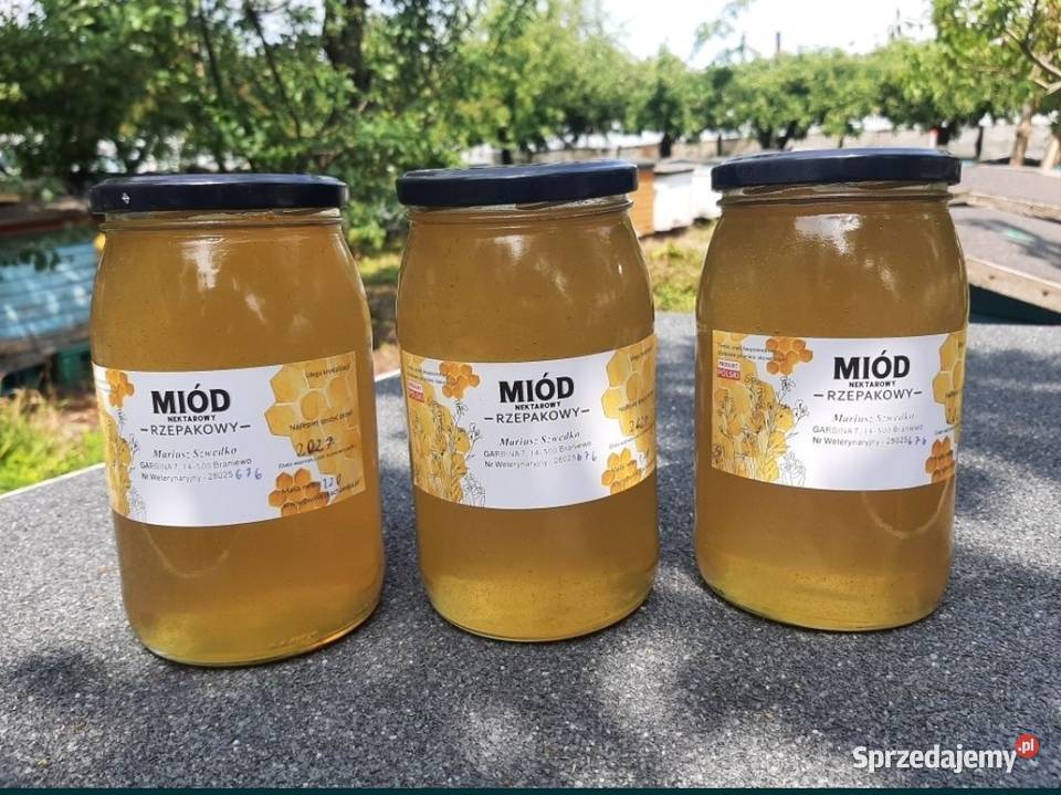 Miód naturalny z tradycyjnej pasieki Łagiewniki