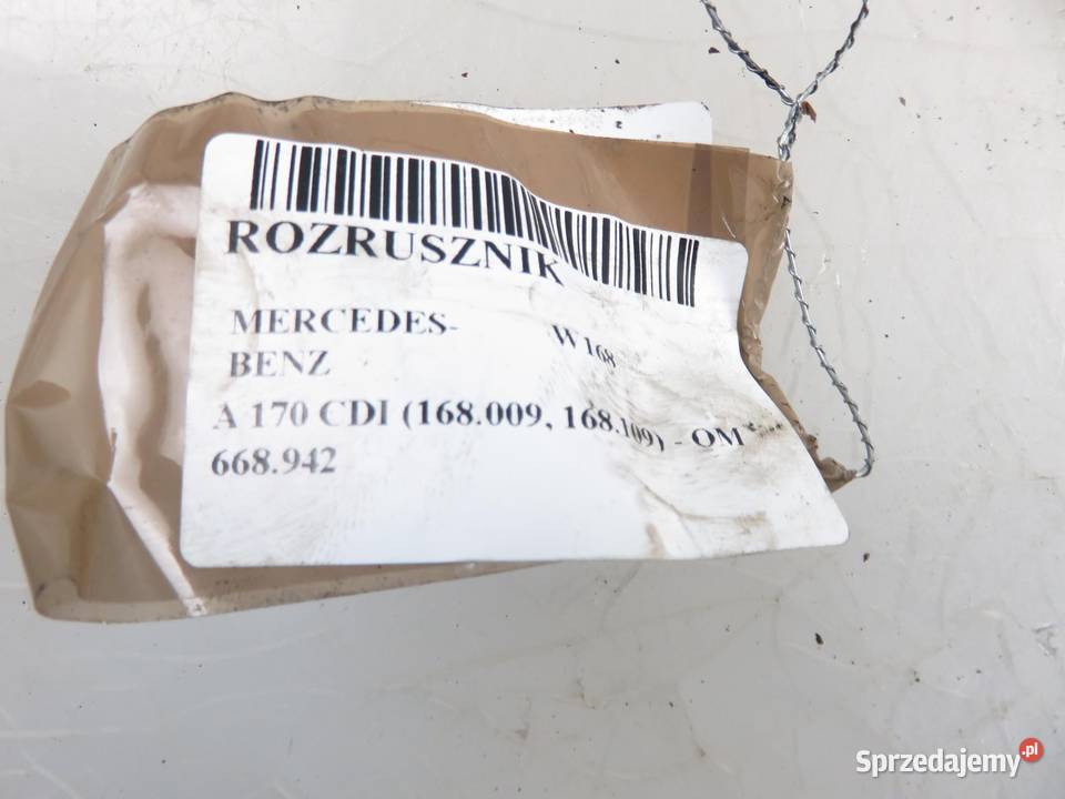 ROZRUSZNIK MERCEDES W168 VANEO 170 CDI