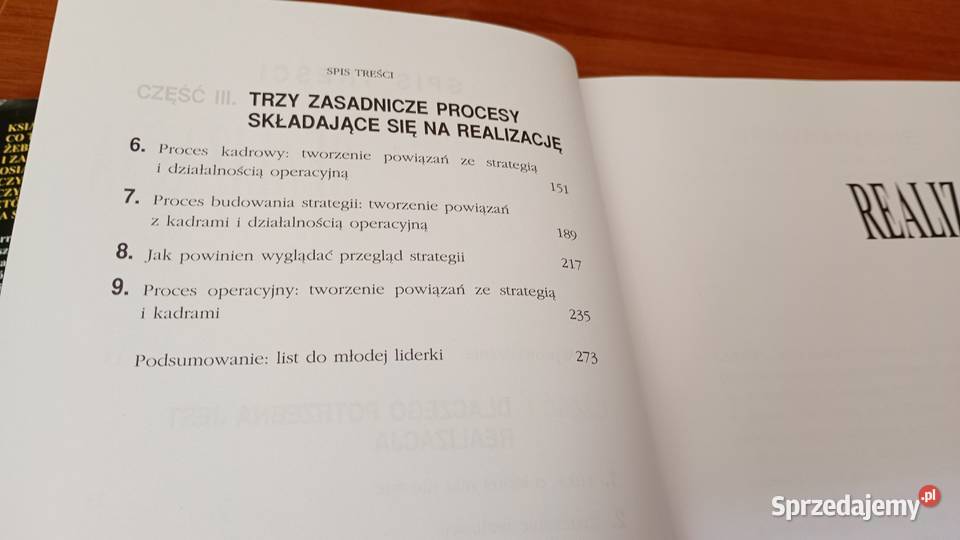 Realizacja zasady wprowadzania planów w życie ISBN 838897050X Gdańsk