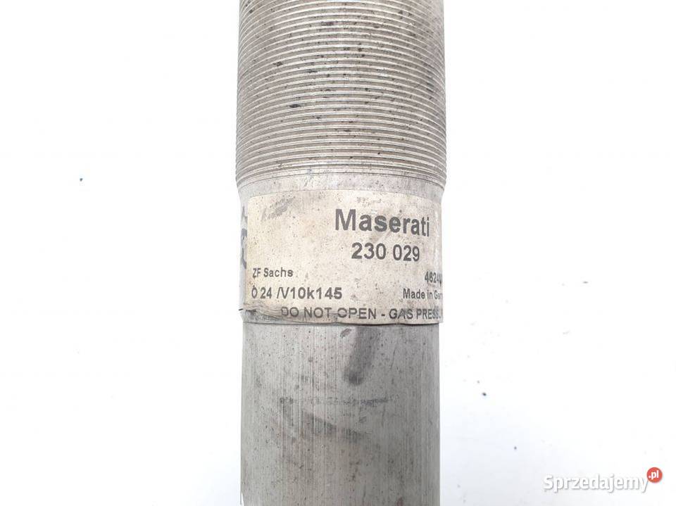 AMORTYZATOR PRAWY PRZÓD MASERATI GRANTURISMO MC osobowe Lipno