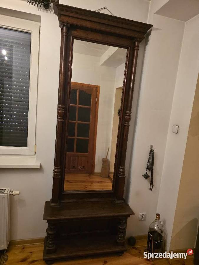 Lustro stojące z konsolą Tremo antyk Łódź