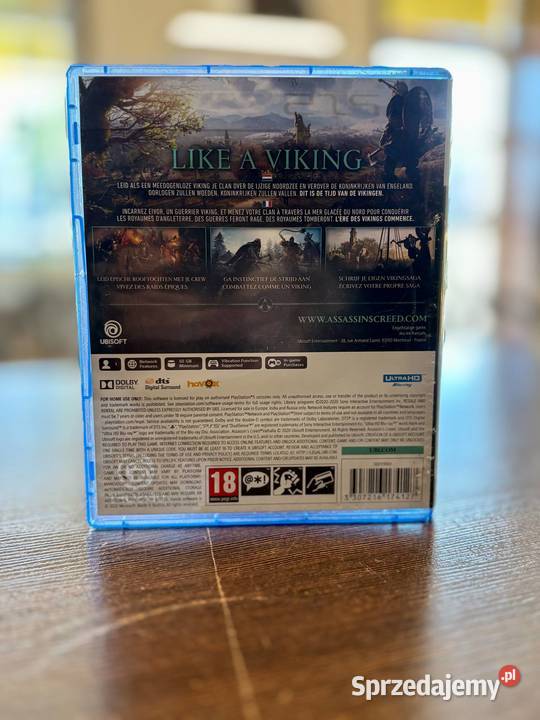Gra Assassins Creed Valhalla Sony PlayStation 5 Elbląg sprzedam