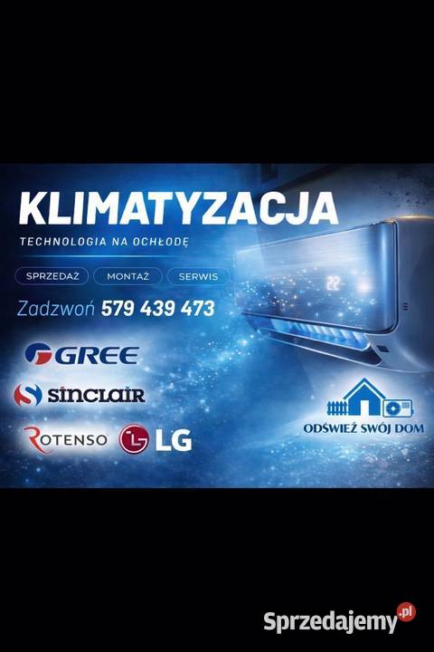 Klimatyzacja Kraków Wieliczka już 2800 małopolskie