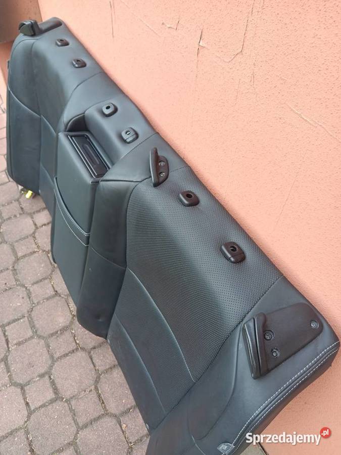 Kanapa oparcie tylne czarne Lexus GS IV GS350