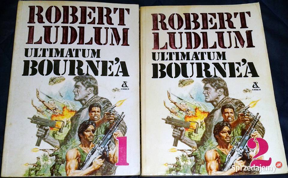 Ultimatum Bournea Część 12 Robert Ludlum miękka lubelskie Chełm