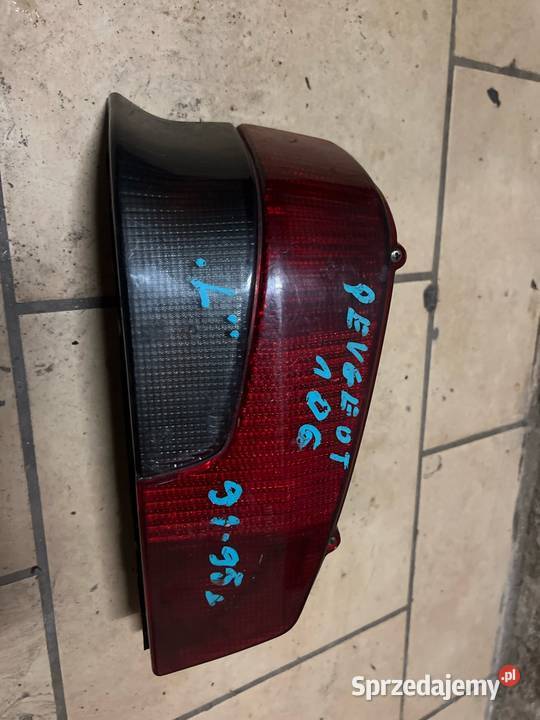 Lampa tył lewa peugeot 106 osobowe Margonin