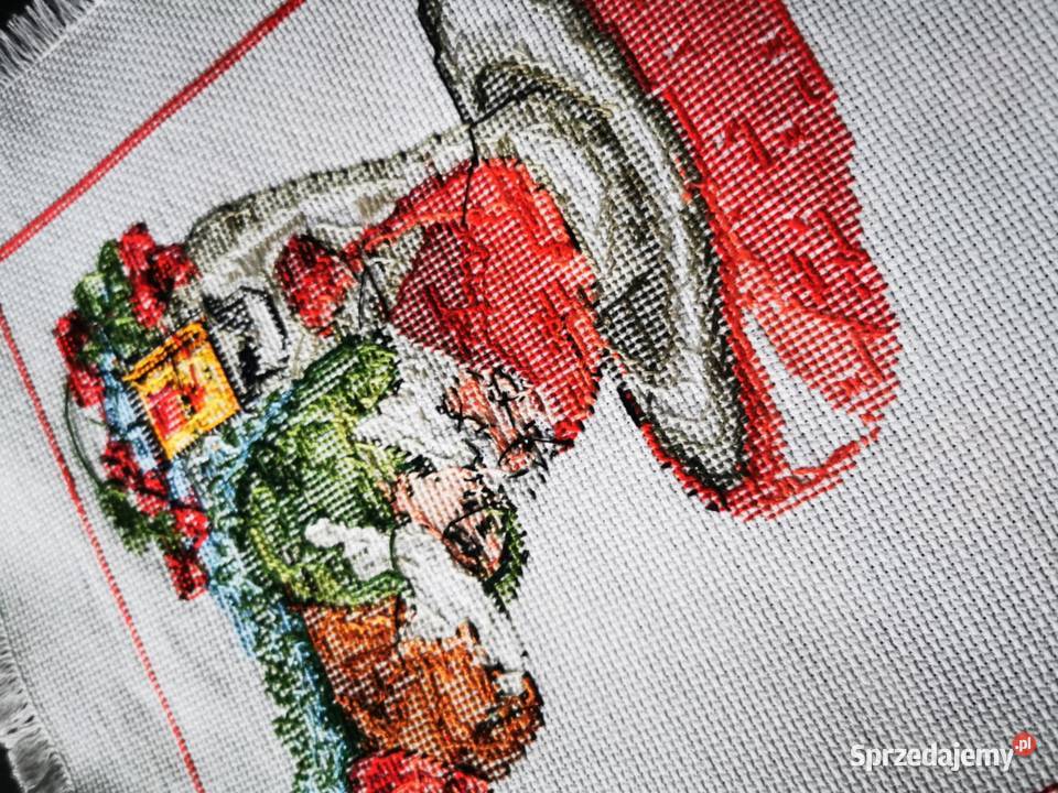 Bieżnik haftowany małopolskie Wiśniowa
