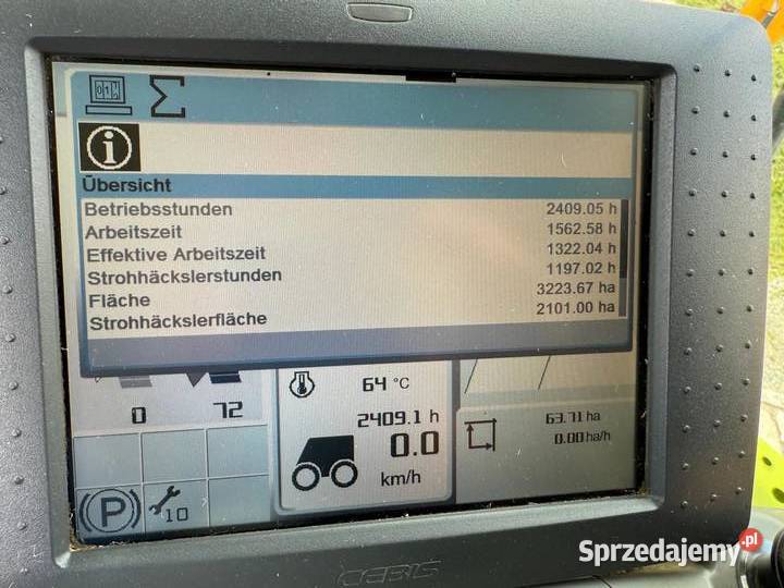 Kombajn zbożowy Claas Tucano 450 heder V660 2400 dolnośląskie Nowa Ruda