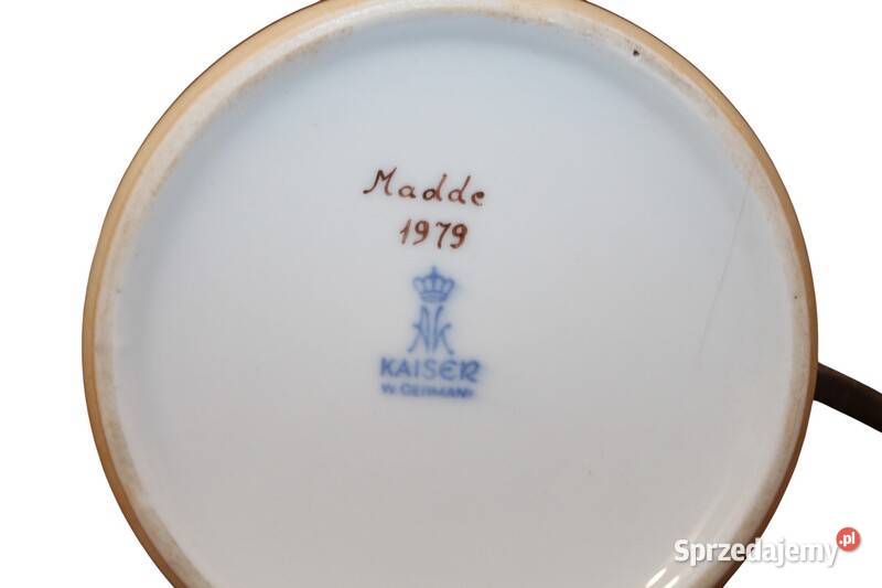 Lampka porcelanowa Kaiser W Germany 1979 Szczecin sprzedam