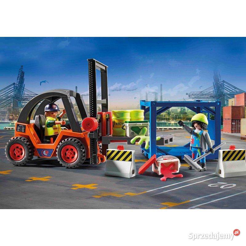Playmobil 70772 Wózek widłowy z ładunkiem NOWY Klocki Strzyżów