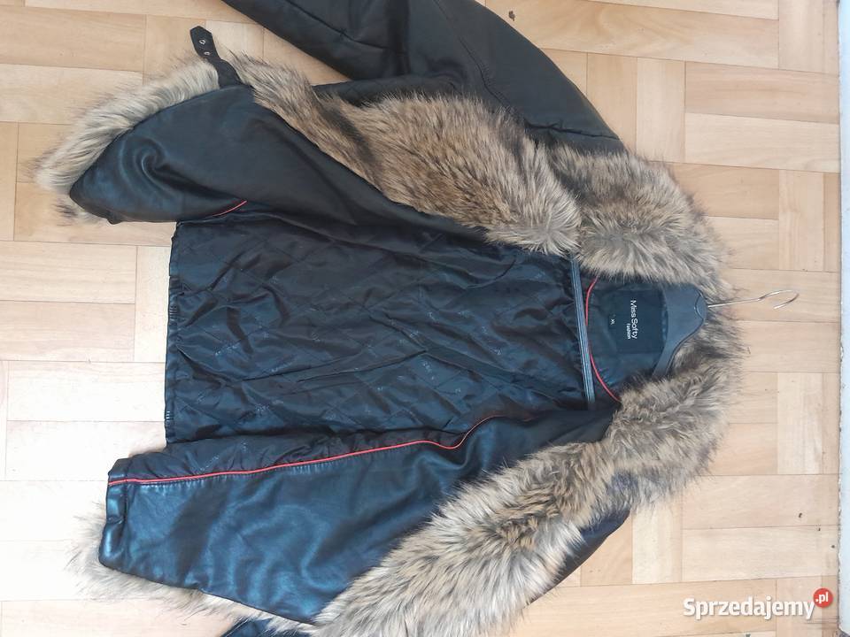 Kurtka ramoneska z futerkiem XL Kurtki i płaszcze Siemianowice Śląskie