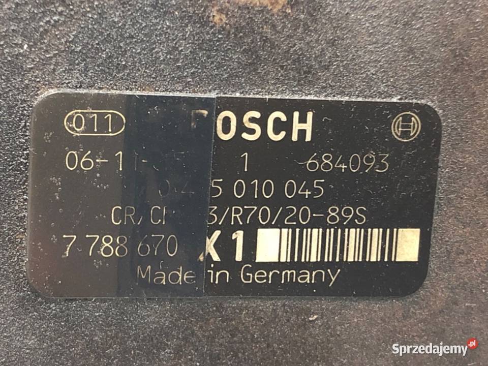 POMPA WTRYSKOWA BMW E91 7788670 20 122 0412