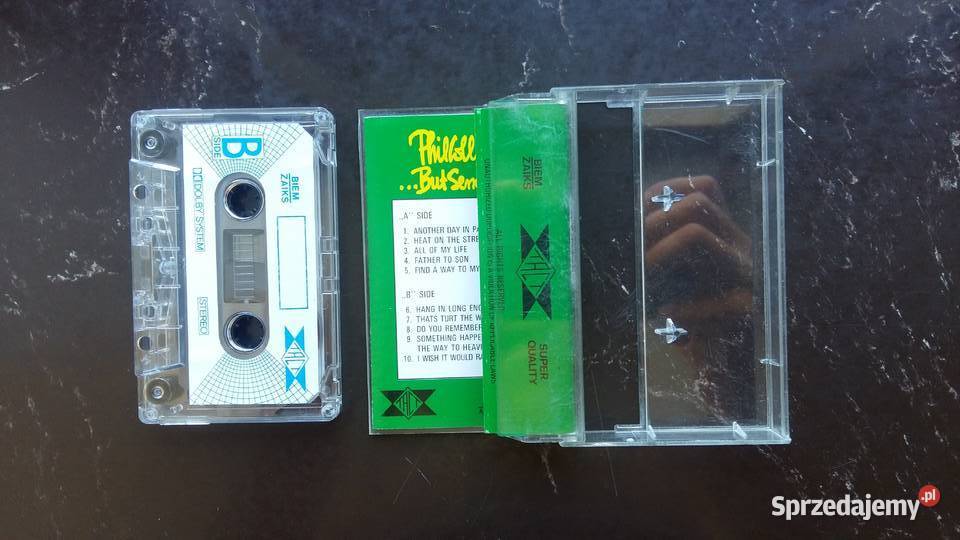 Kaseta magnetofonowa Phil Collins But Seriously Siemiatycze