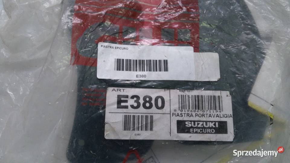 PŁYTA MONTAŻOWA BAGAŻNIK GIVI E380 SUZUKI podlaskie sprzedam